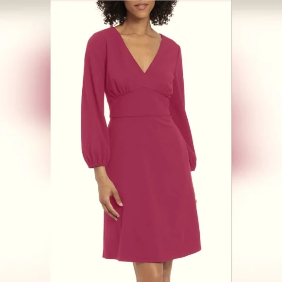green emerald velvet dress Donna Morgan Printed Stretch Jersey Halter Fit and Flare Dress at Amazon  Women's Clothing store